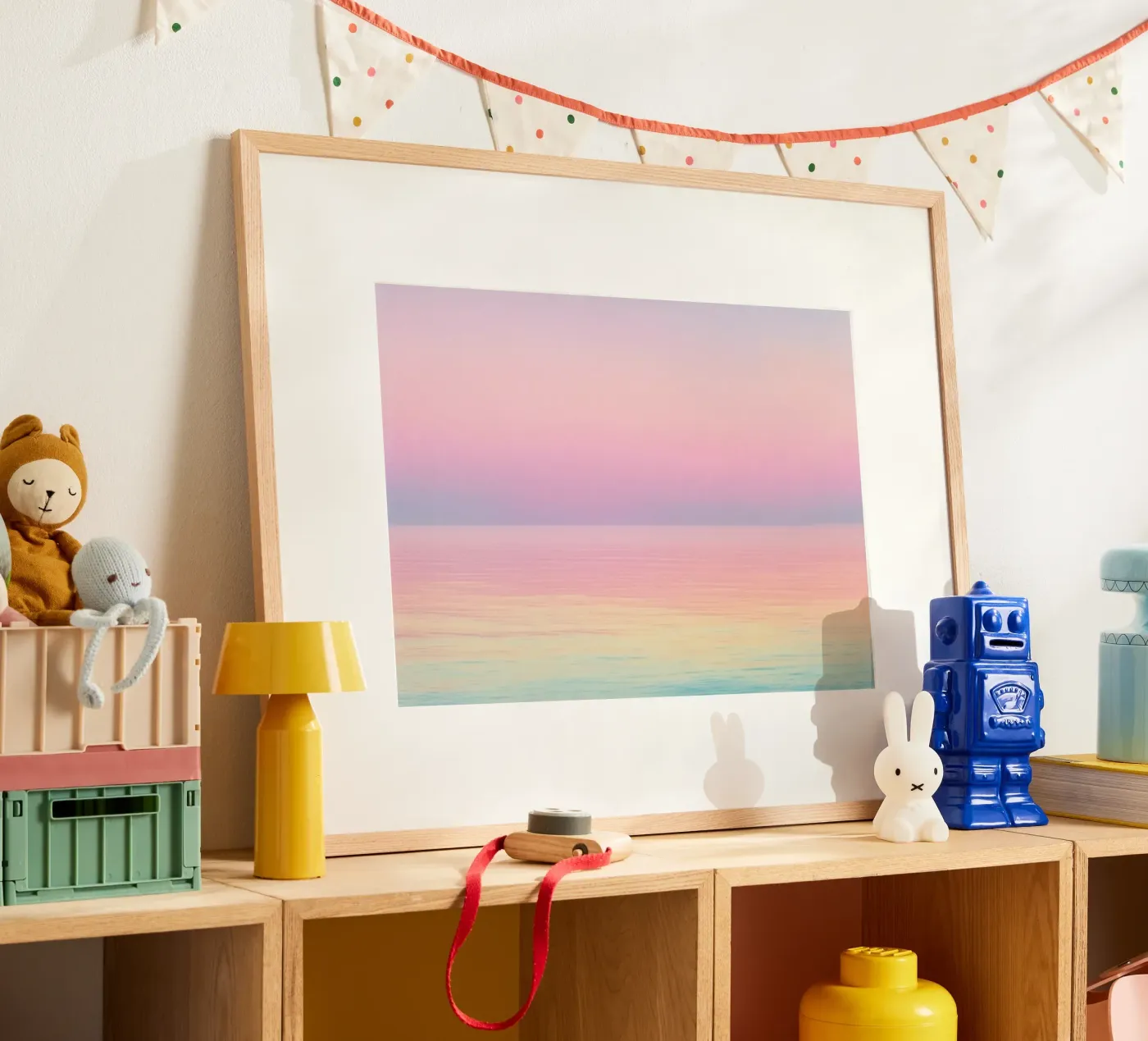 Rainbow Sky Poster von The Look