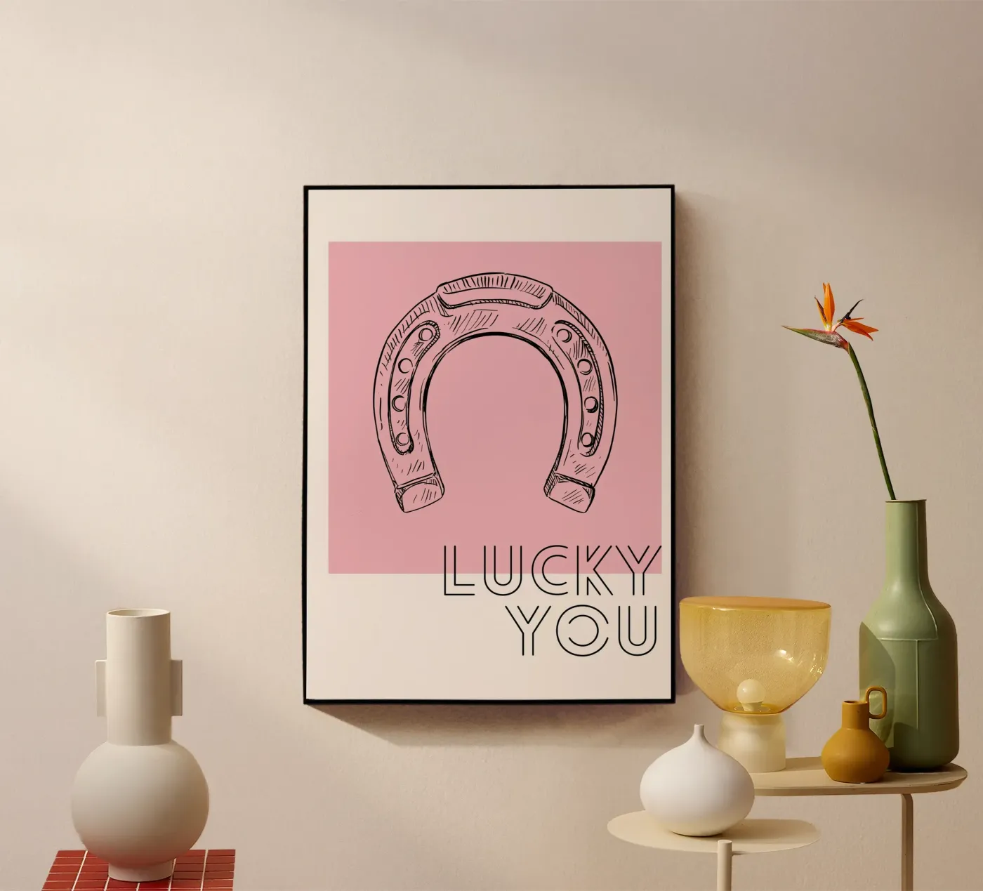 Lucky Acryl-Glas von The Look