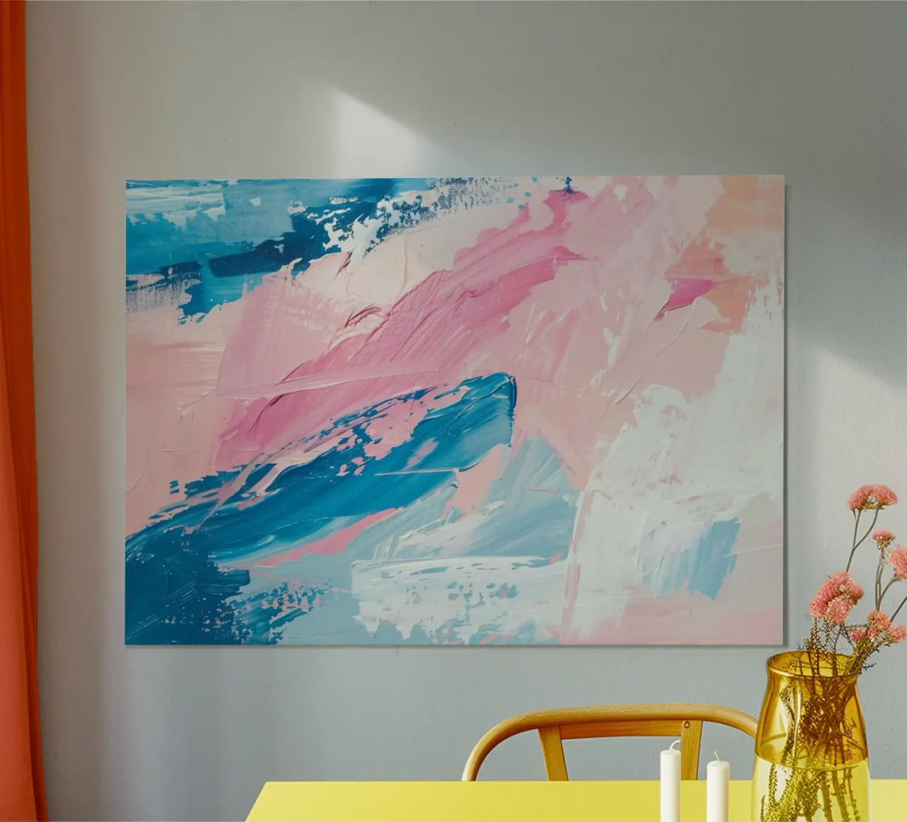 Abstract Pink poster da The Look