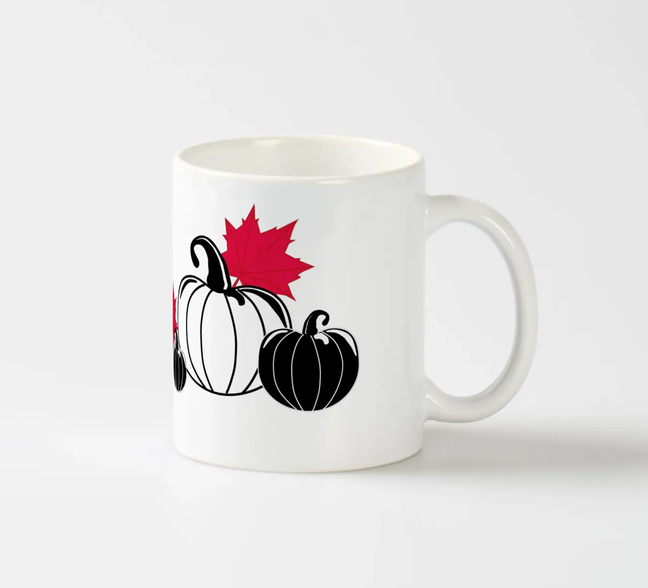 Foglia d'autunno tazza in ceramica da SunflowerDE