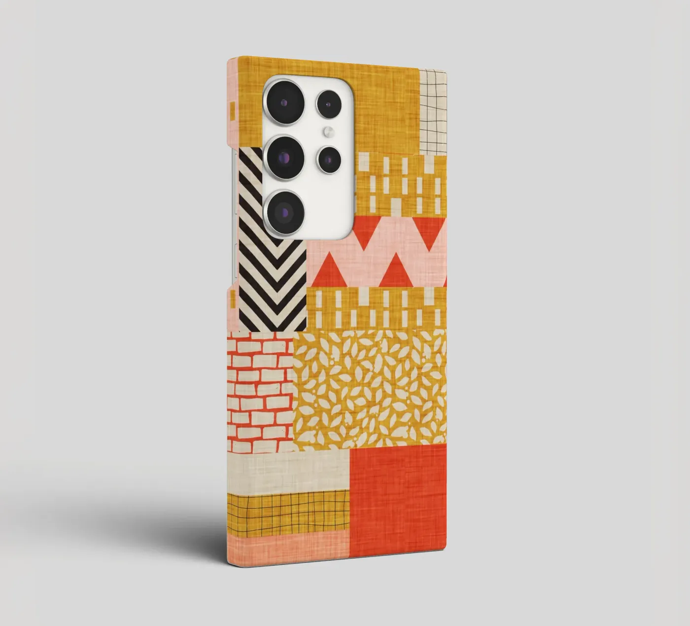 Faux-Textured Patchwork cover samsung da susanacosta