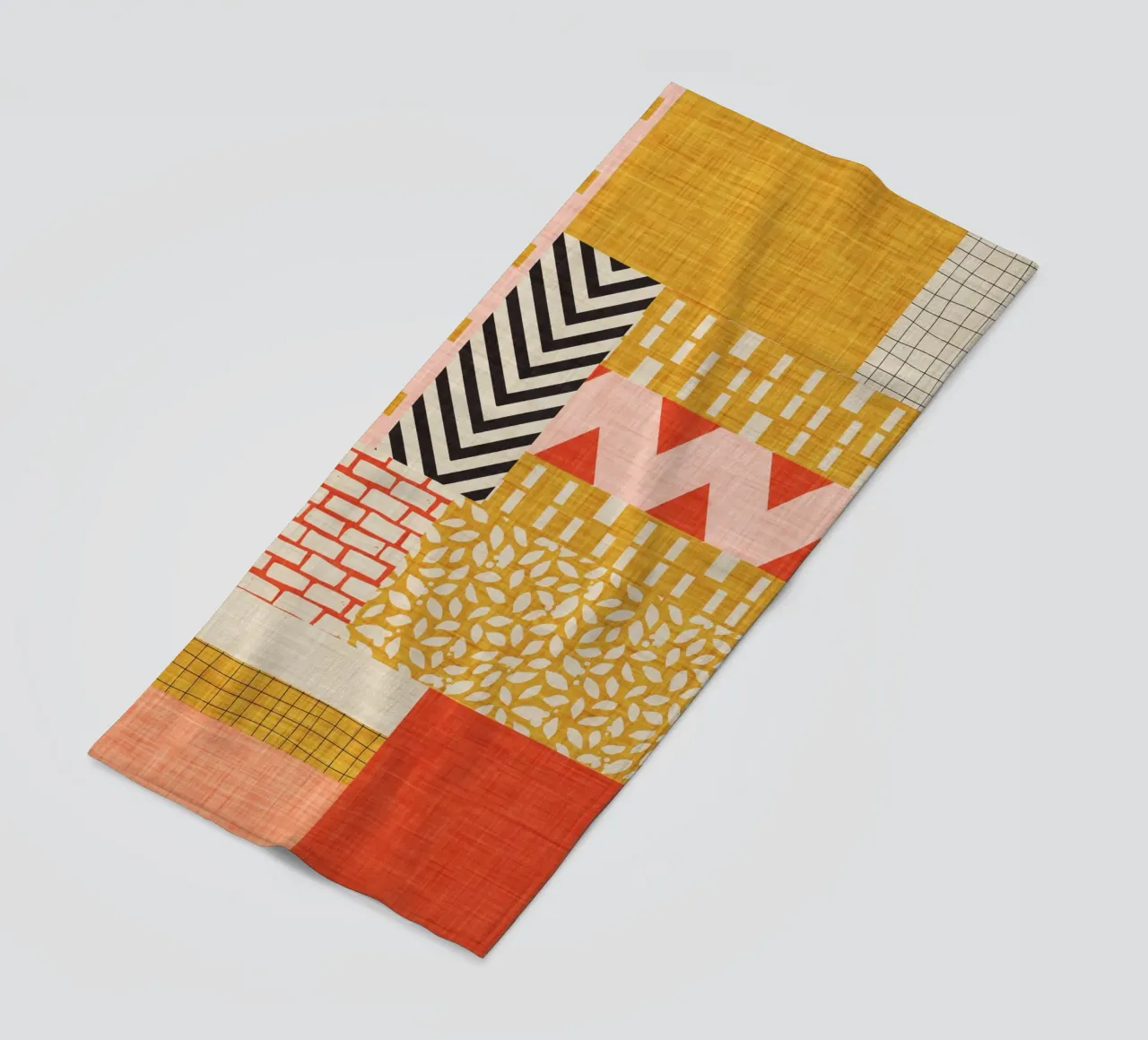 Faux-Textured Patchwork telo mare da susanacosta