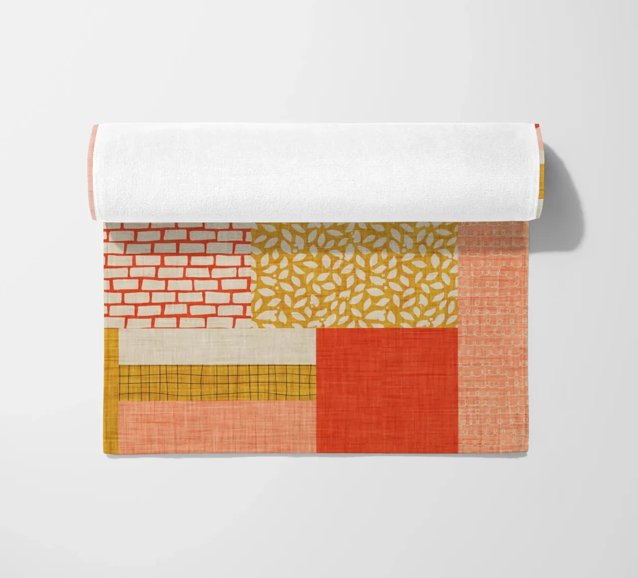 Faux-Textured Patchwork telo mare da susanacosta