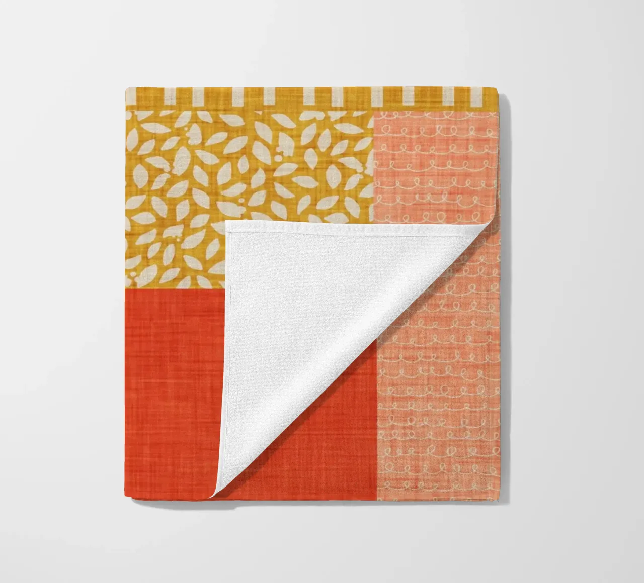 Faux-Textured Patchwork telo mare da susanacosta