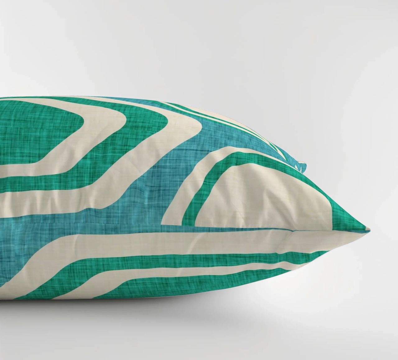 Day at the Lake Blue decorative cushion by susanacosta