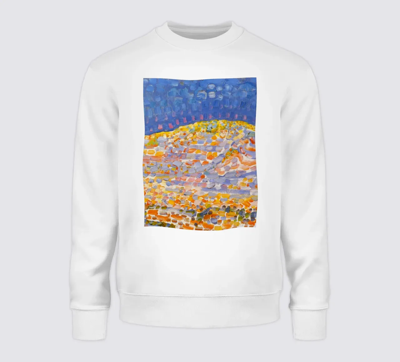 Piet Mondrian – Dune II (1909) felpa da Aesthetic Muse