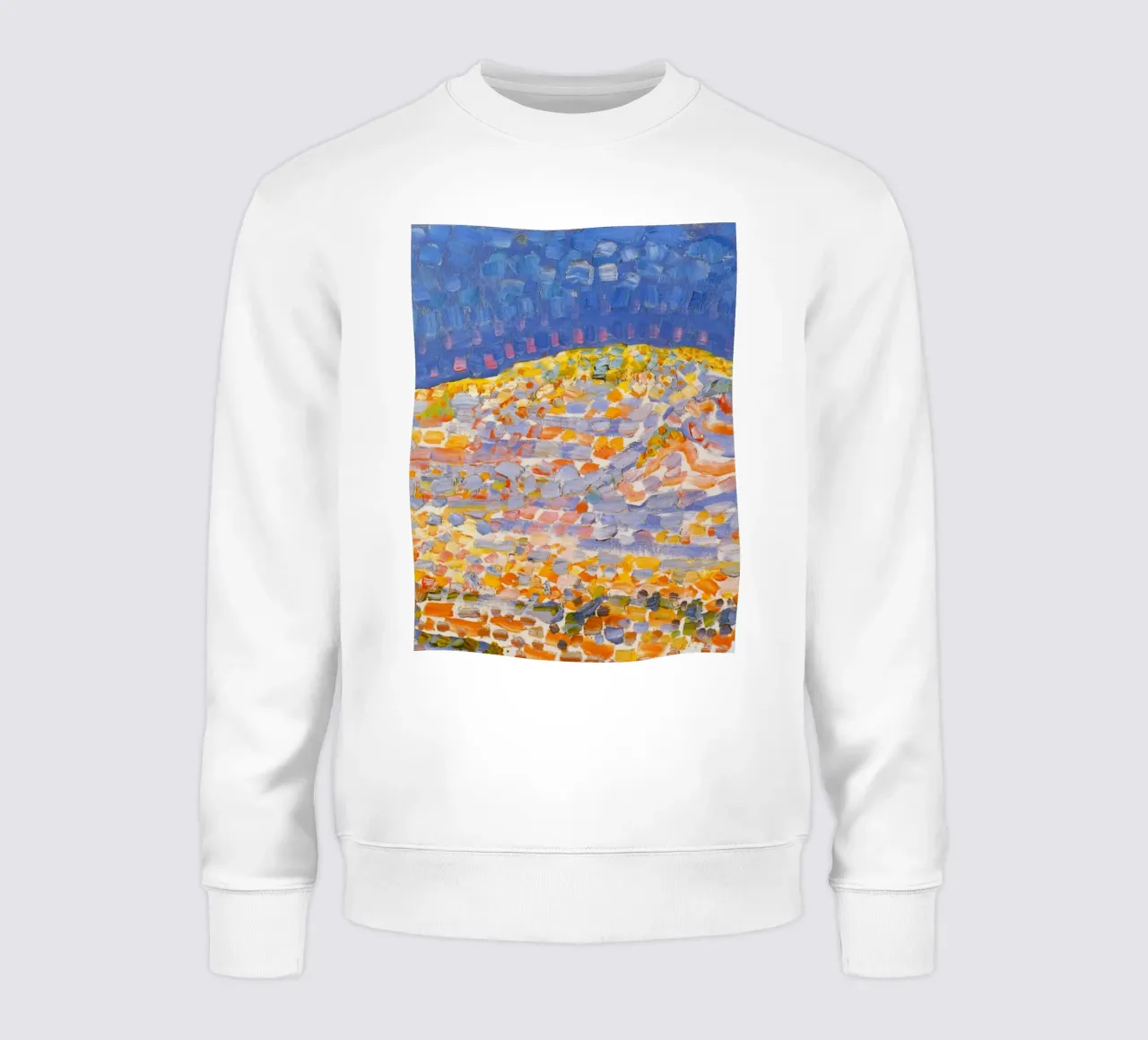 Piet Mondrian – Dune II (1909) felpa da Aesthetic Muse
