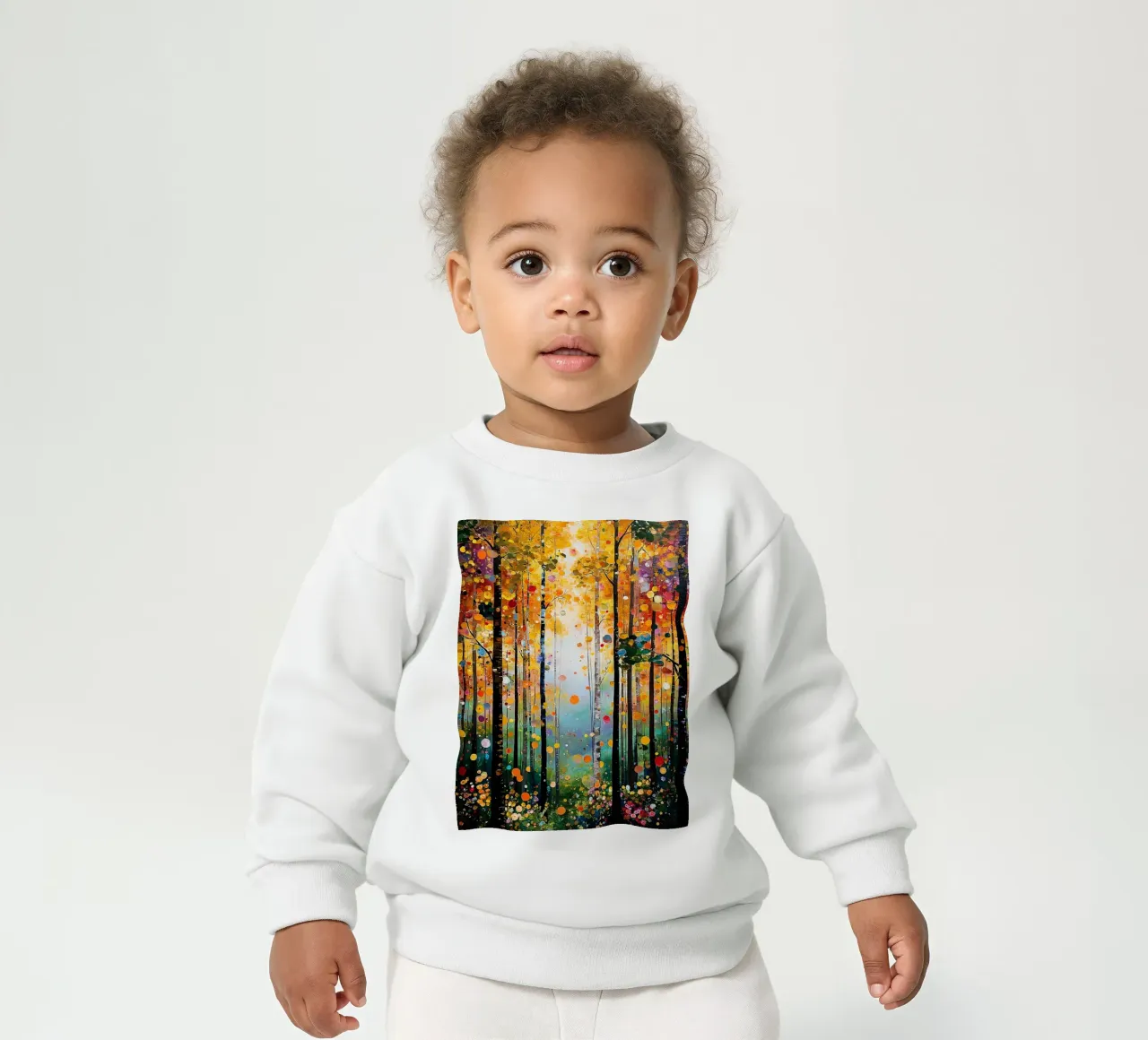 Forest B, style Klimt felpa neonato da MATEOart