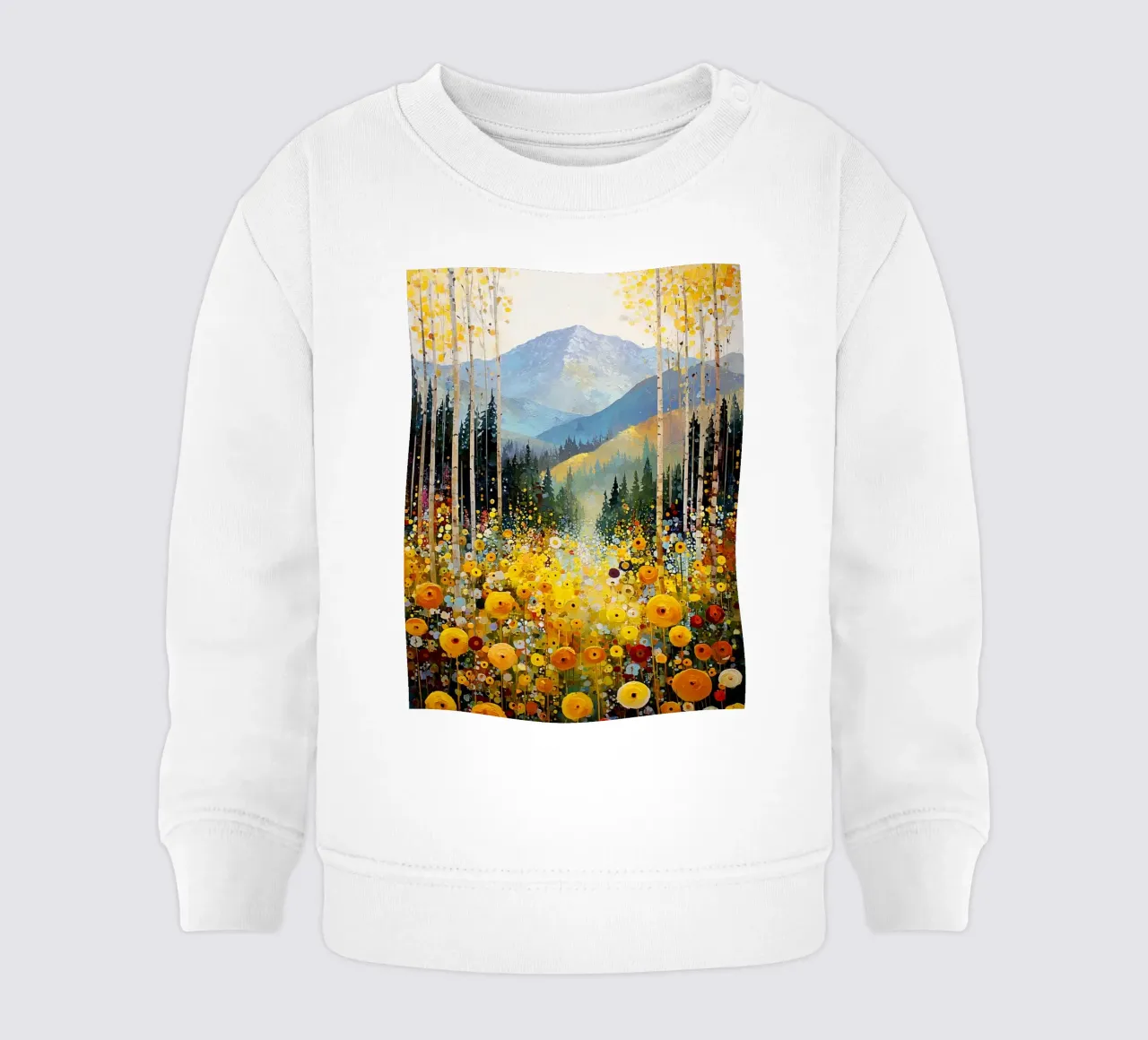 Forest C, style Klimt felpa neonato da MATEOart