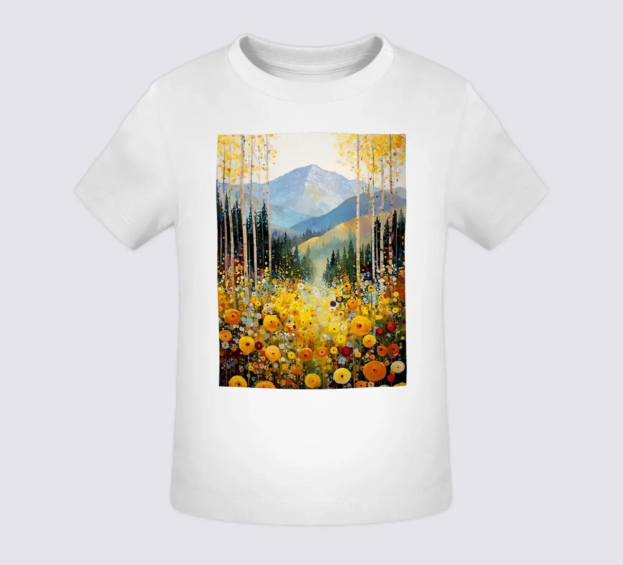 Forest C, style Klimt maglietta neonato da MATEOart