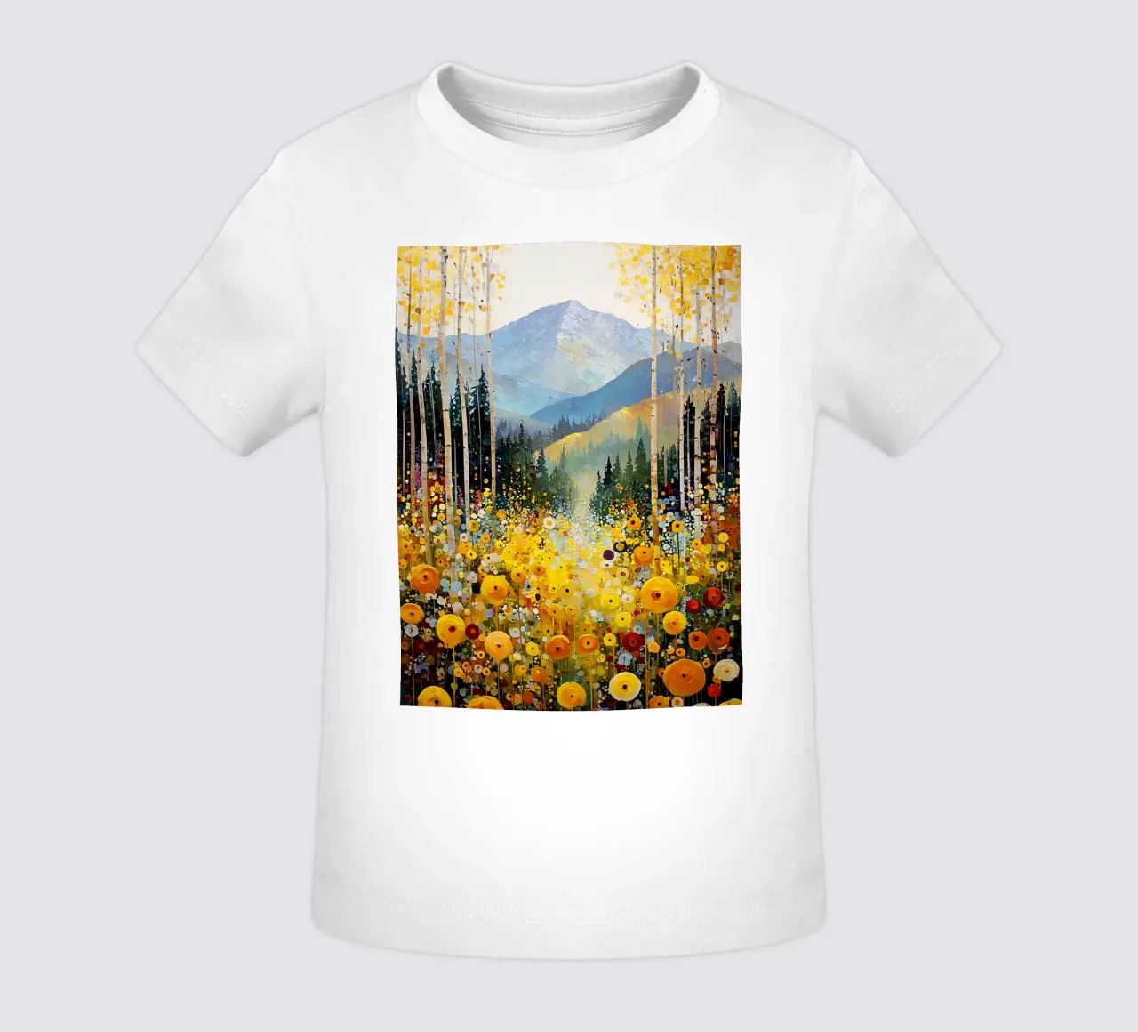 Forest C, style Klimt maglietta neonato da MATEOart