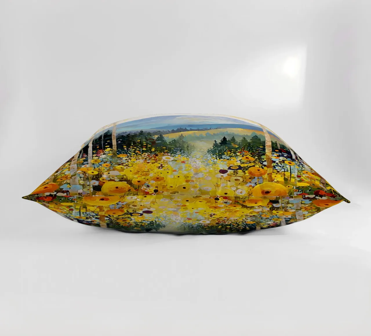 Forest C, style Klimt cuscino da MATEOart