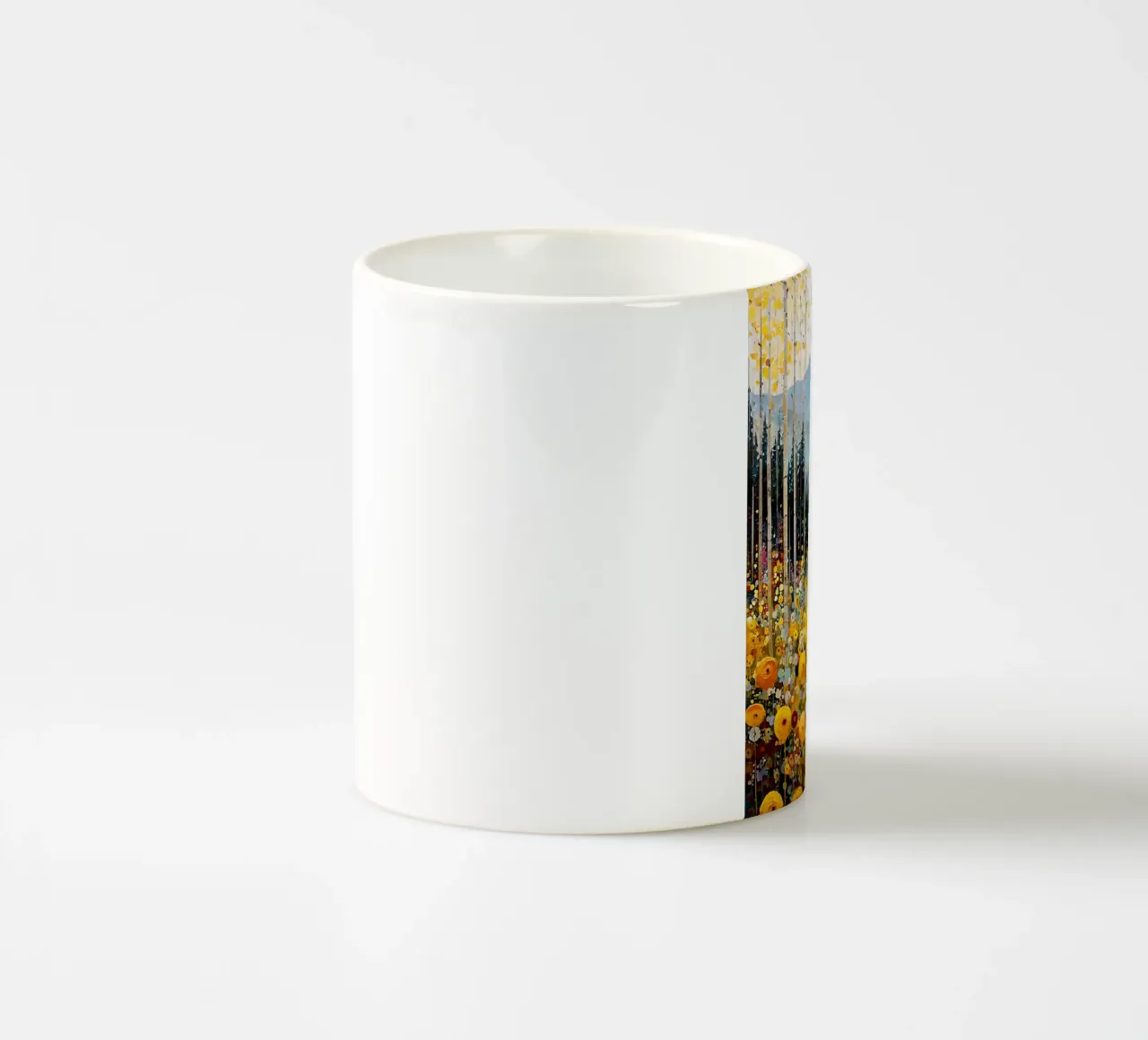 Forest C, style Klimt tazza in ceramica da MATEOart