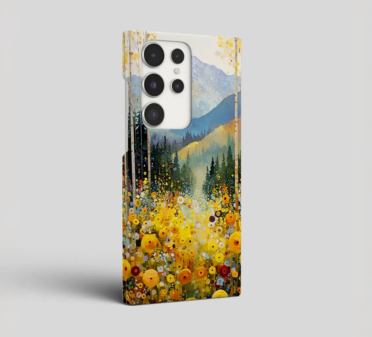 Forest C, style Klimt cover samsung da MATEOart