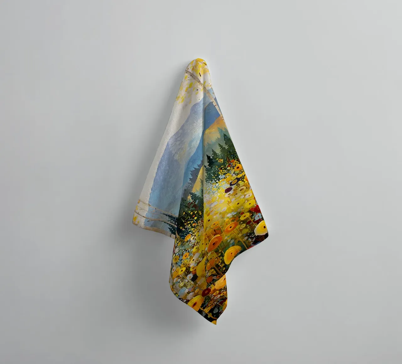 Forest C, style Klimt asciugamano da bagno da MATEOart