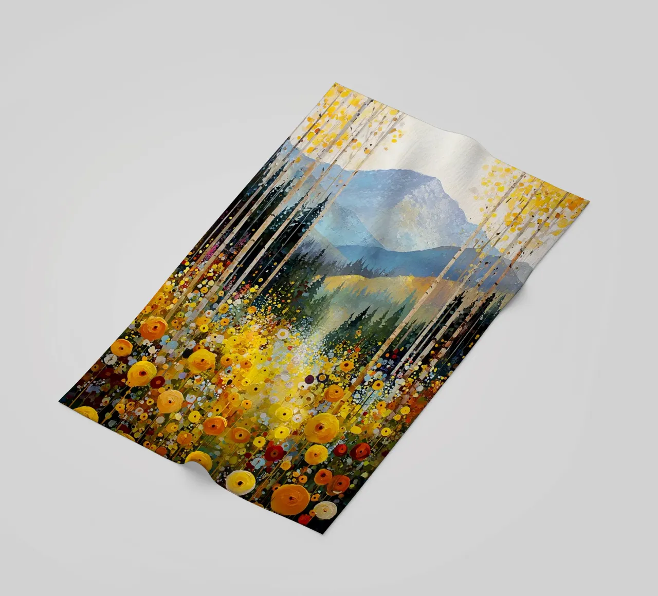 Forest C, style Klimt telo mare da MATEOart