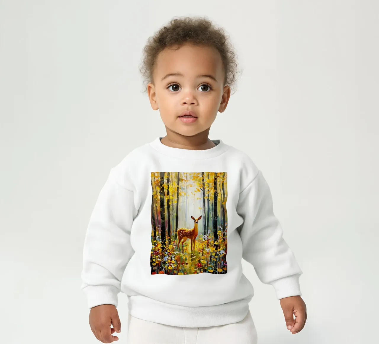 Forest D, style Klimt felpa neonato da MATEOart