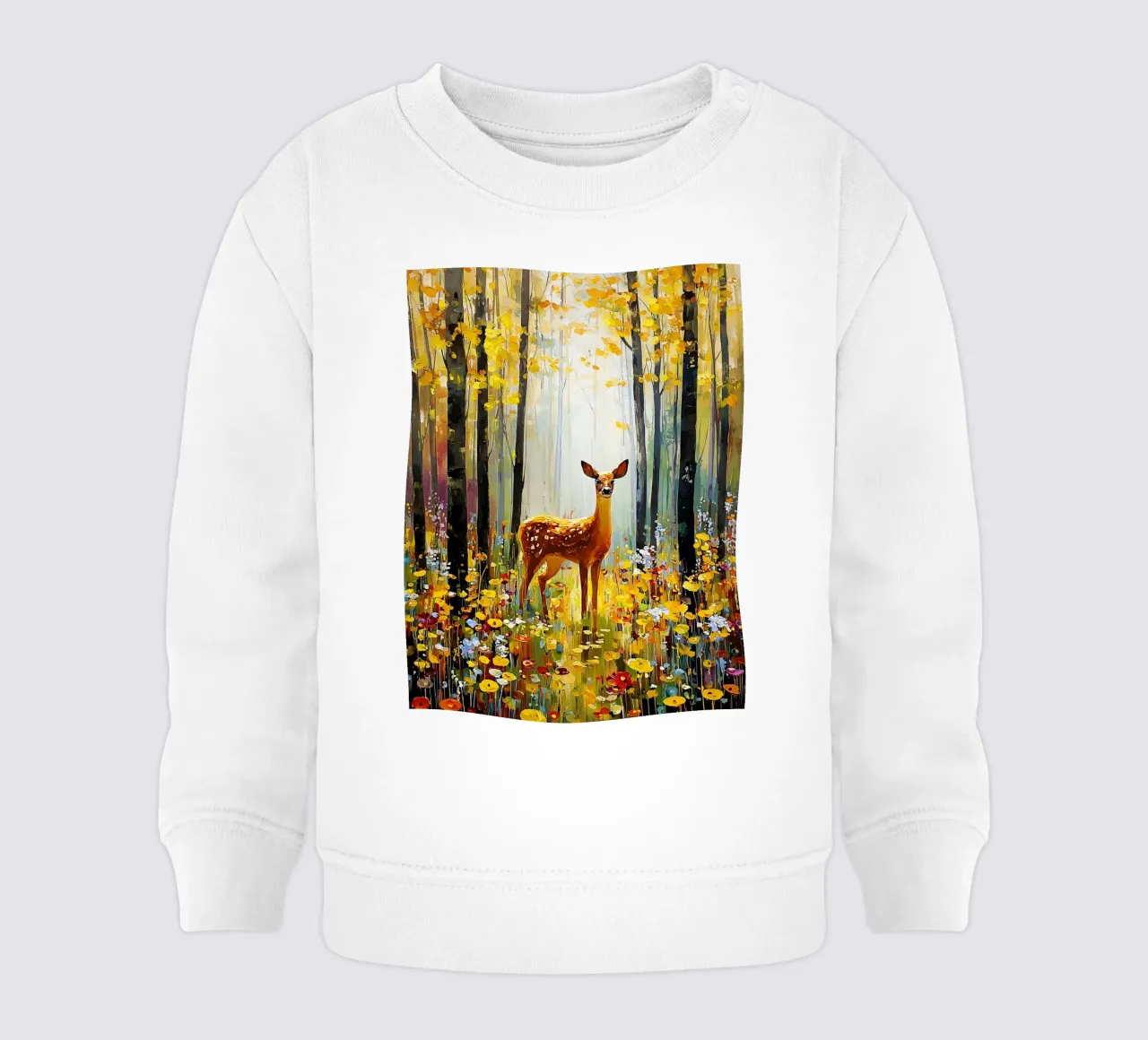 Forest D, style Klimt felpa neonato da MATEOart