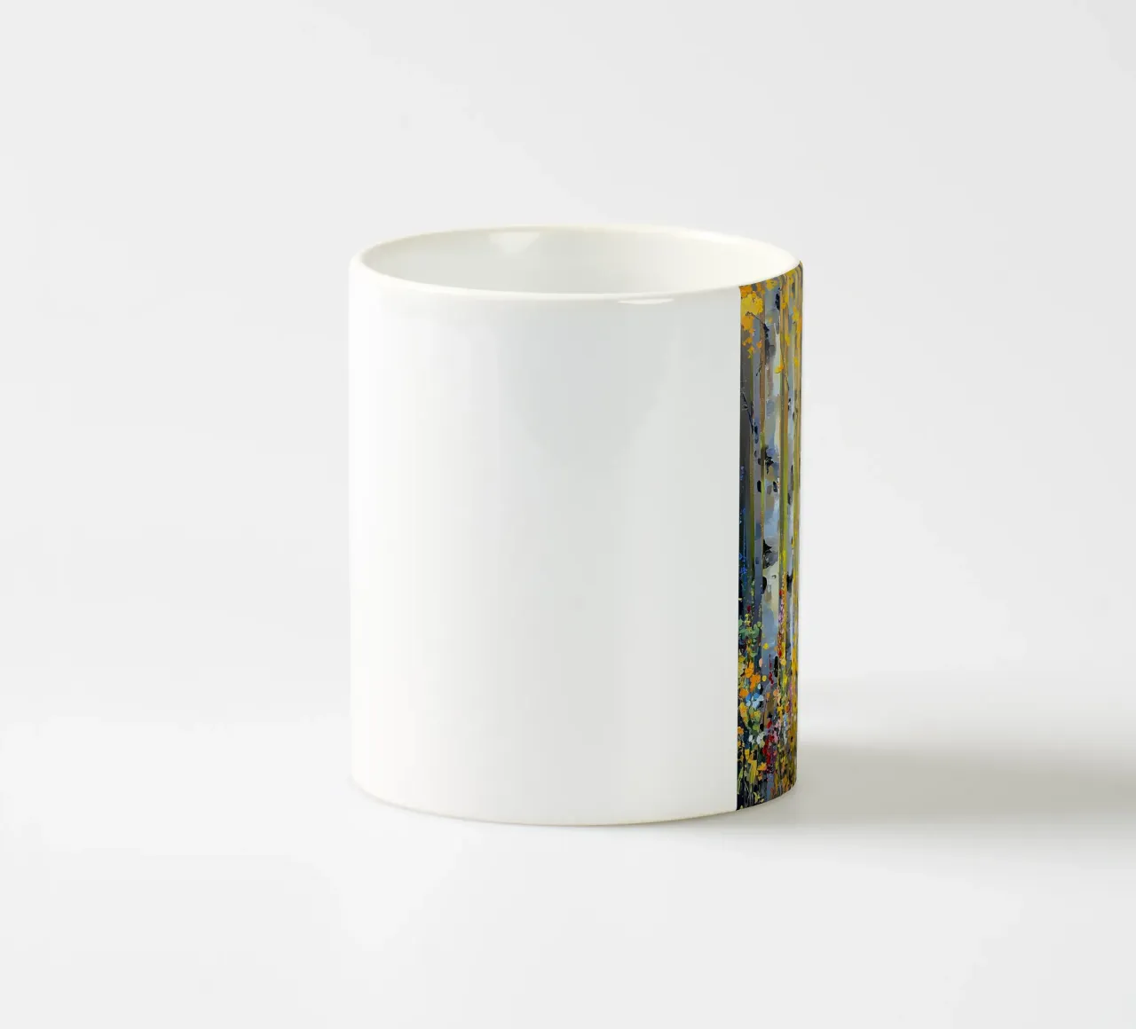 Forest E, style Klimt tazza in ceramica da MATEOart