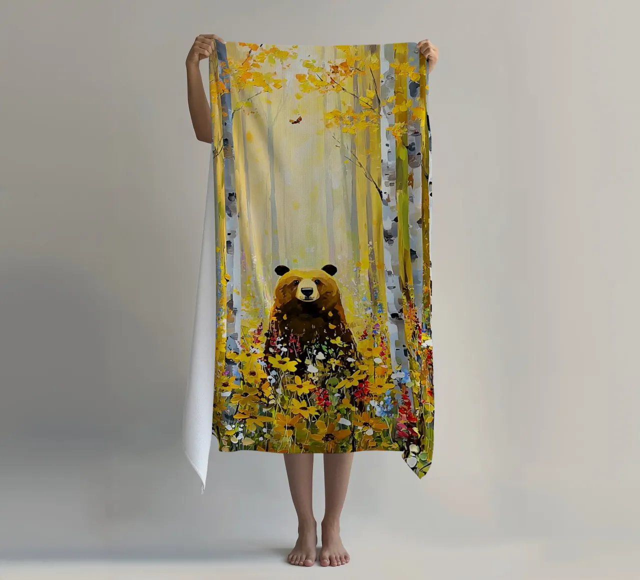 Forest E, style Klimt telo mare da MATEOart