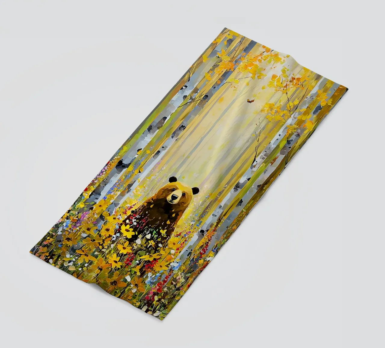 Forest E, style Klimt telo mare da MATEOart