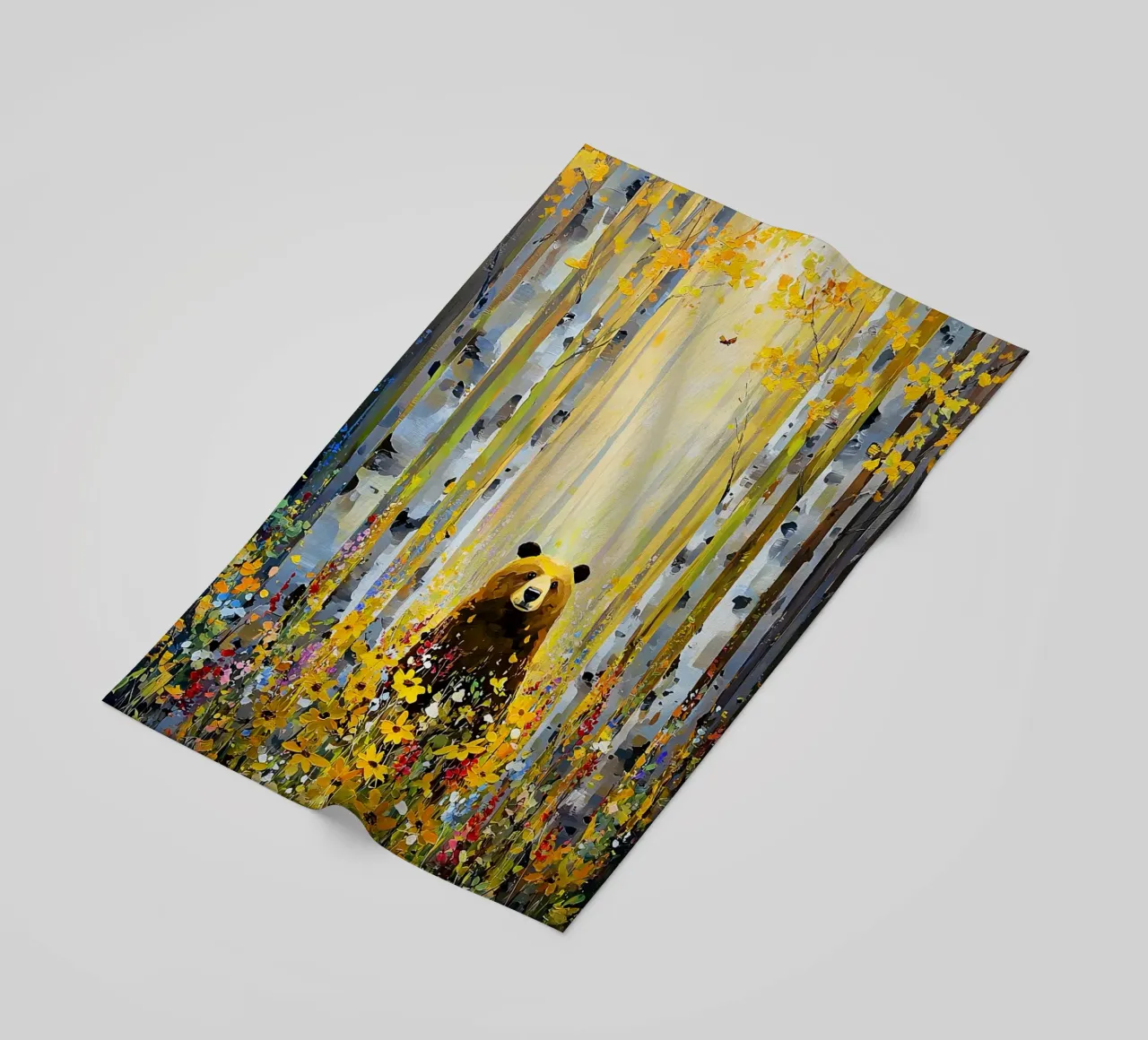 Forest E, style Klimt telo mare da MATEOart