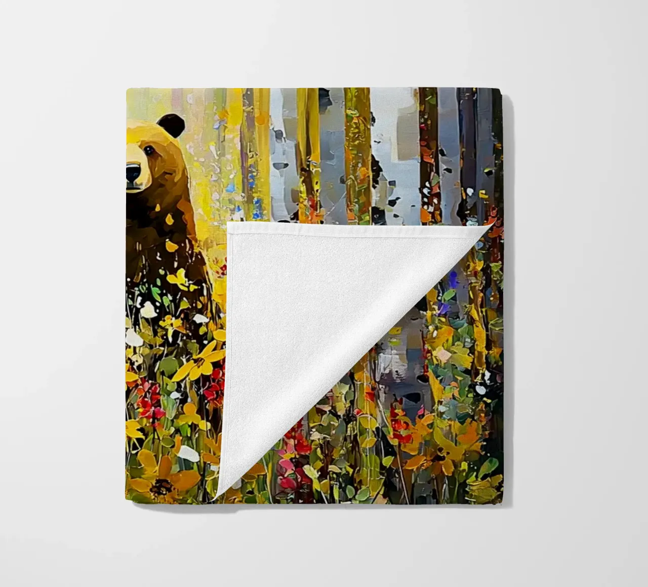 Forest E, style Klimt telo mare da MATEOart