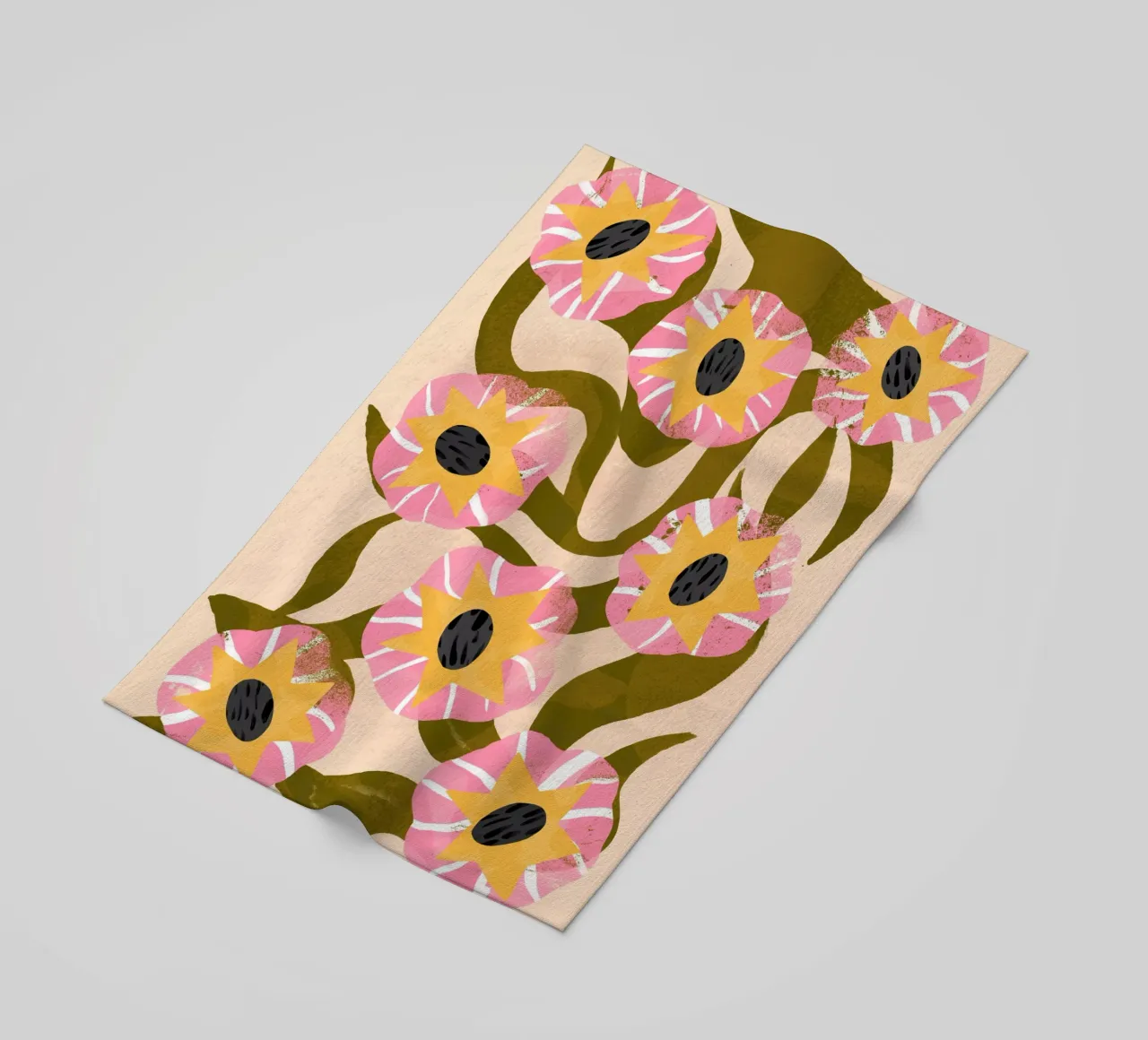 Memory Flowers telo mare da Tom Abbiss Smith