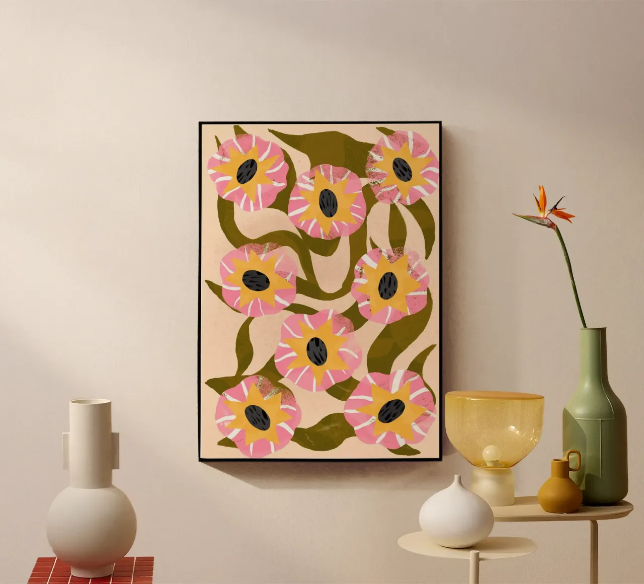 Memory Flowers plexiglass da Tom Abbiss Smith