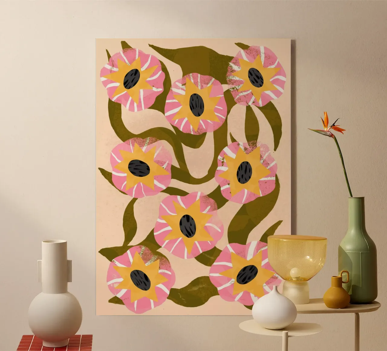 Memory Flowers plexiglass da Tom Abbiss Smith