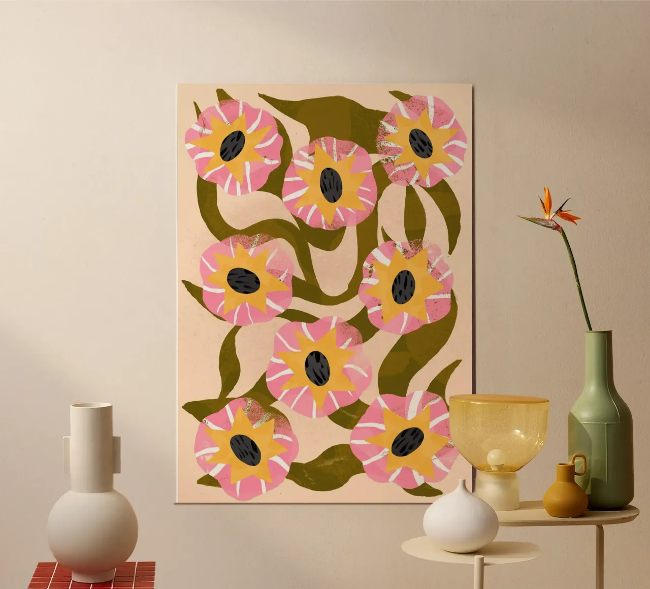 Memory Flowers poster da Tom Abbiss Smith