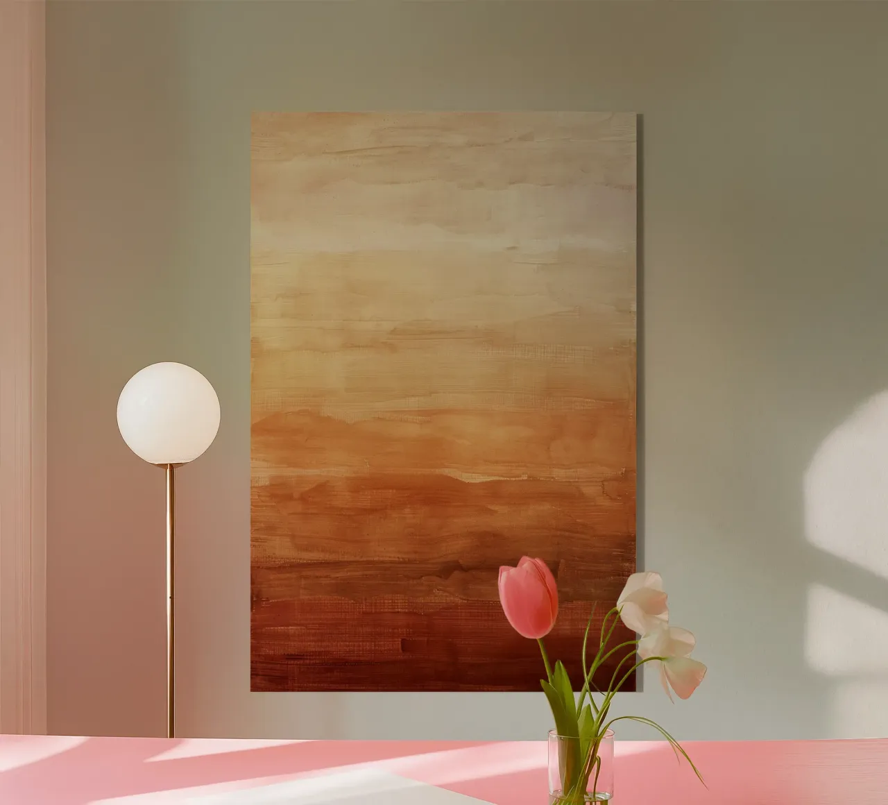 Warm Earth Layers plexiglass da Colormenta