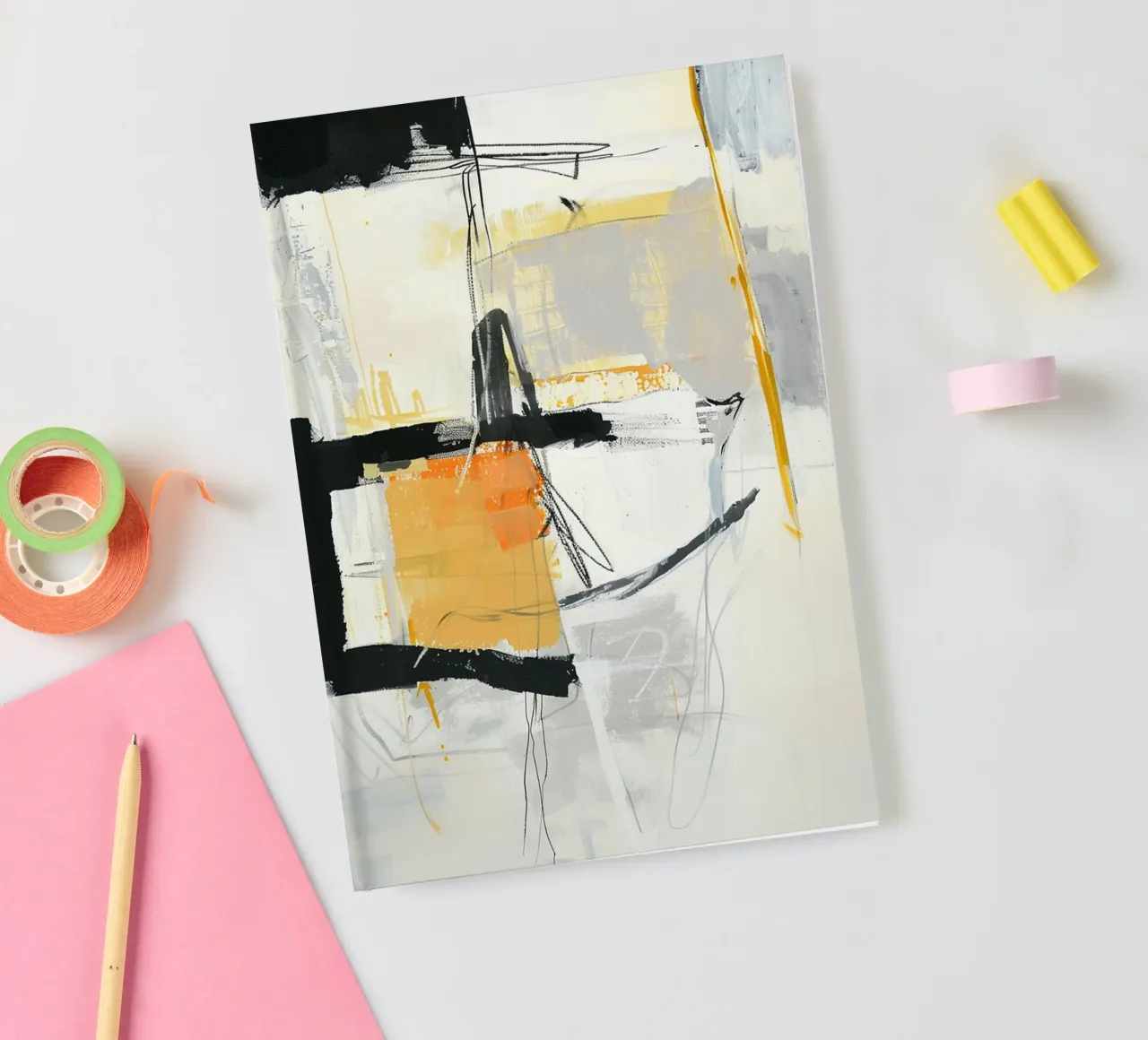 Architecture of Unfinished Thoughts notebook by Mosaic Dialogue