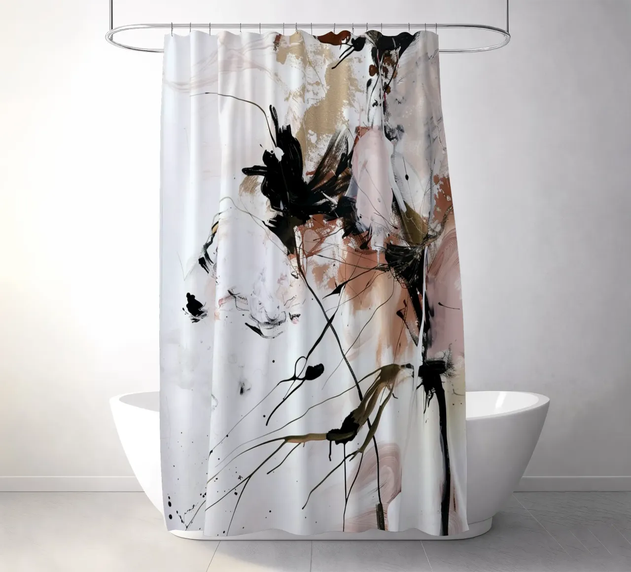 Instinct Before Form tenda da doccia da Mosaic Dialogue