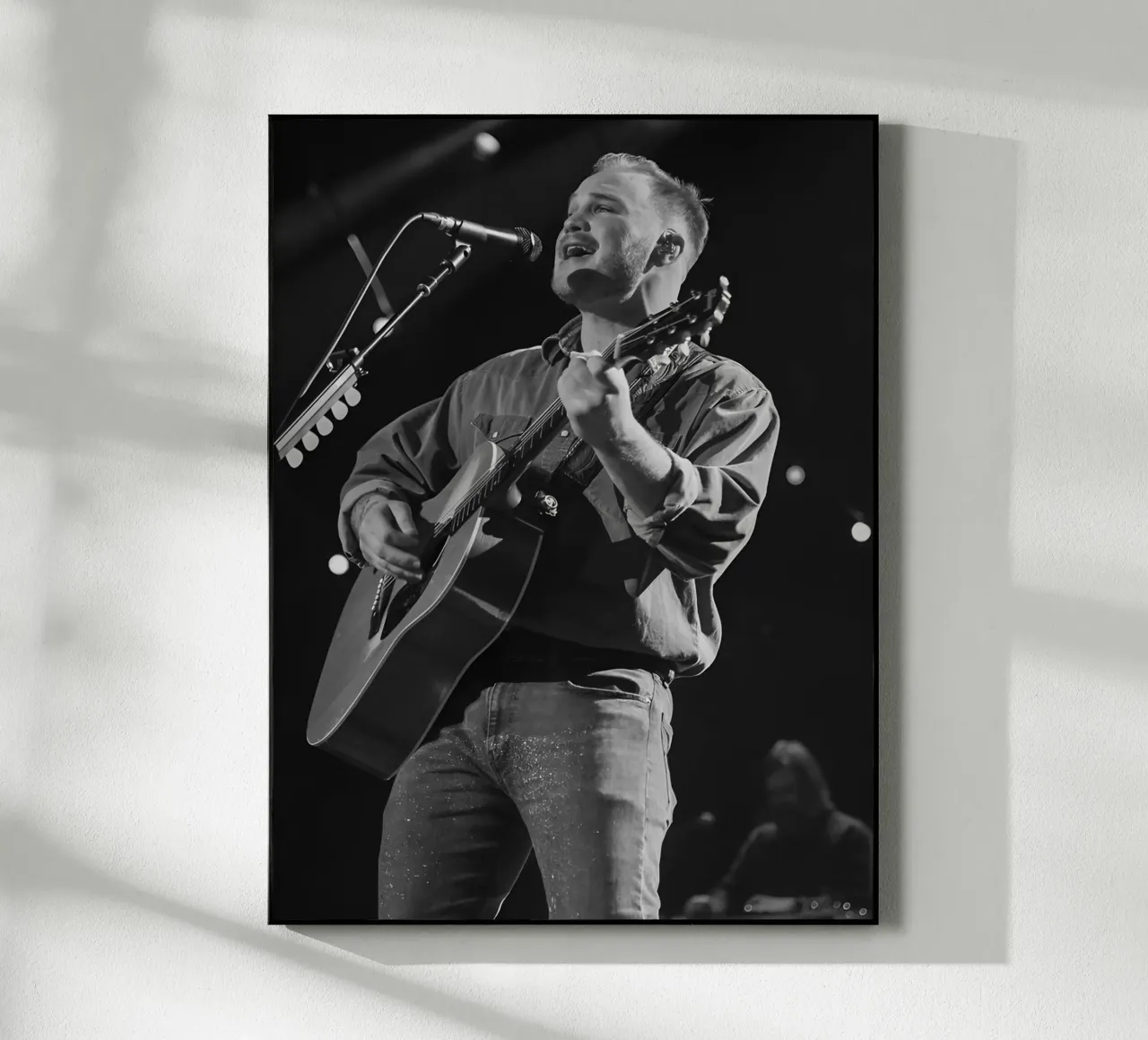 Zach Bryan plexiglass da Music Vibes