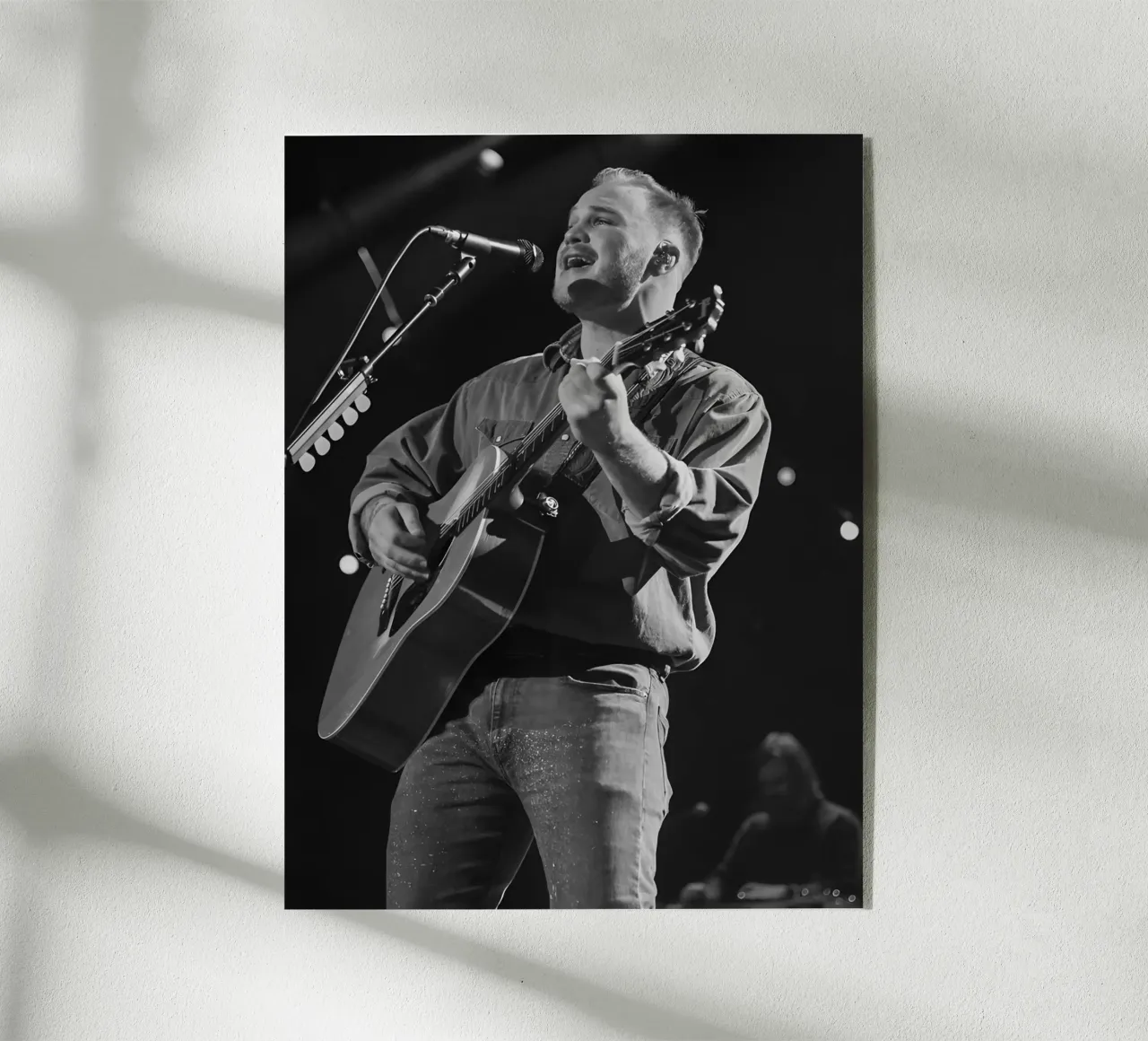 Zach Bryan plexiglass da Music Vibes