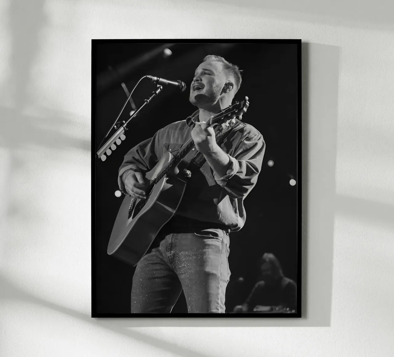 Zach Bryan poster da Music Vibes