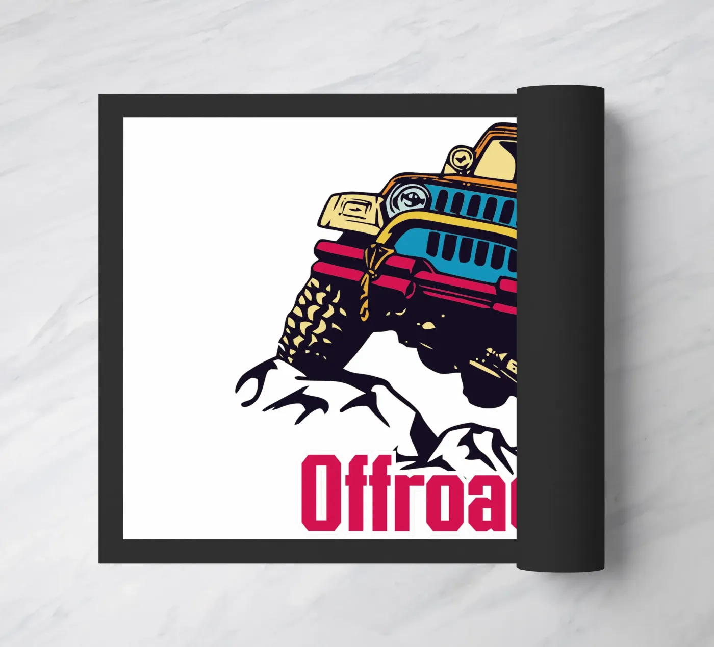 Offroad doormat by Unique Urban Life