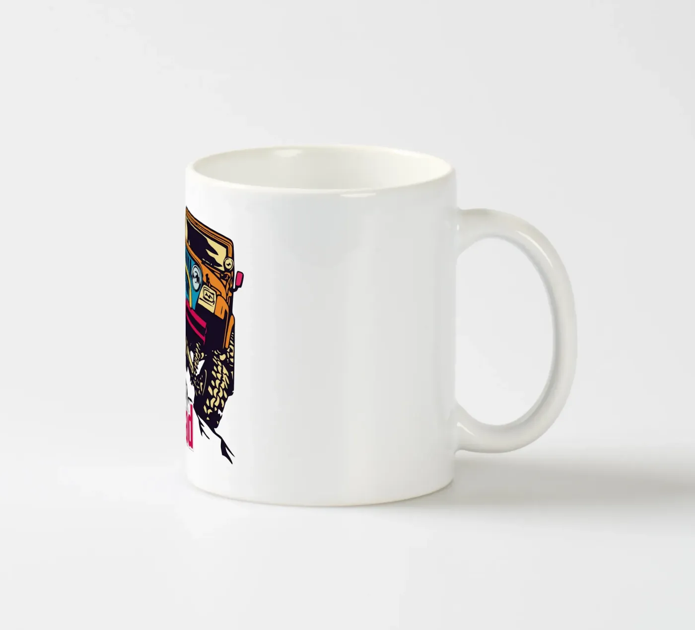 Offroad tazza in ceramica da Unique Urban Life