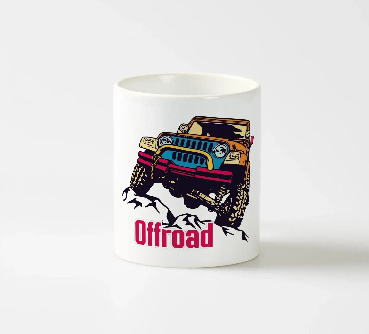 Offroad tazza in ceramica da Unique Urban Life