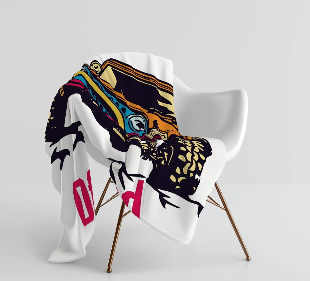 Offroad fleece blanket by Unique Urban Life