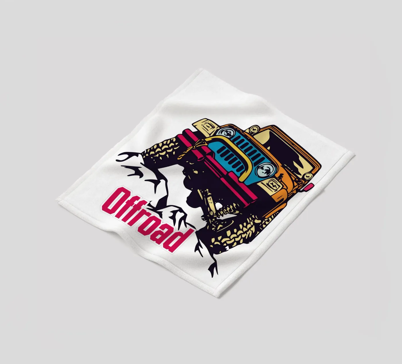 Offroad Fleecedecke von Unique Urban Life