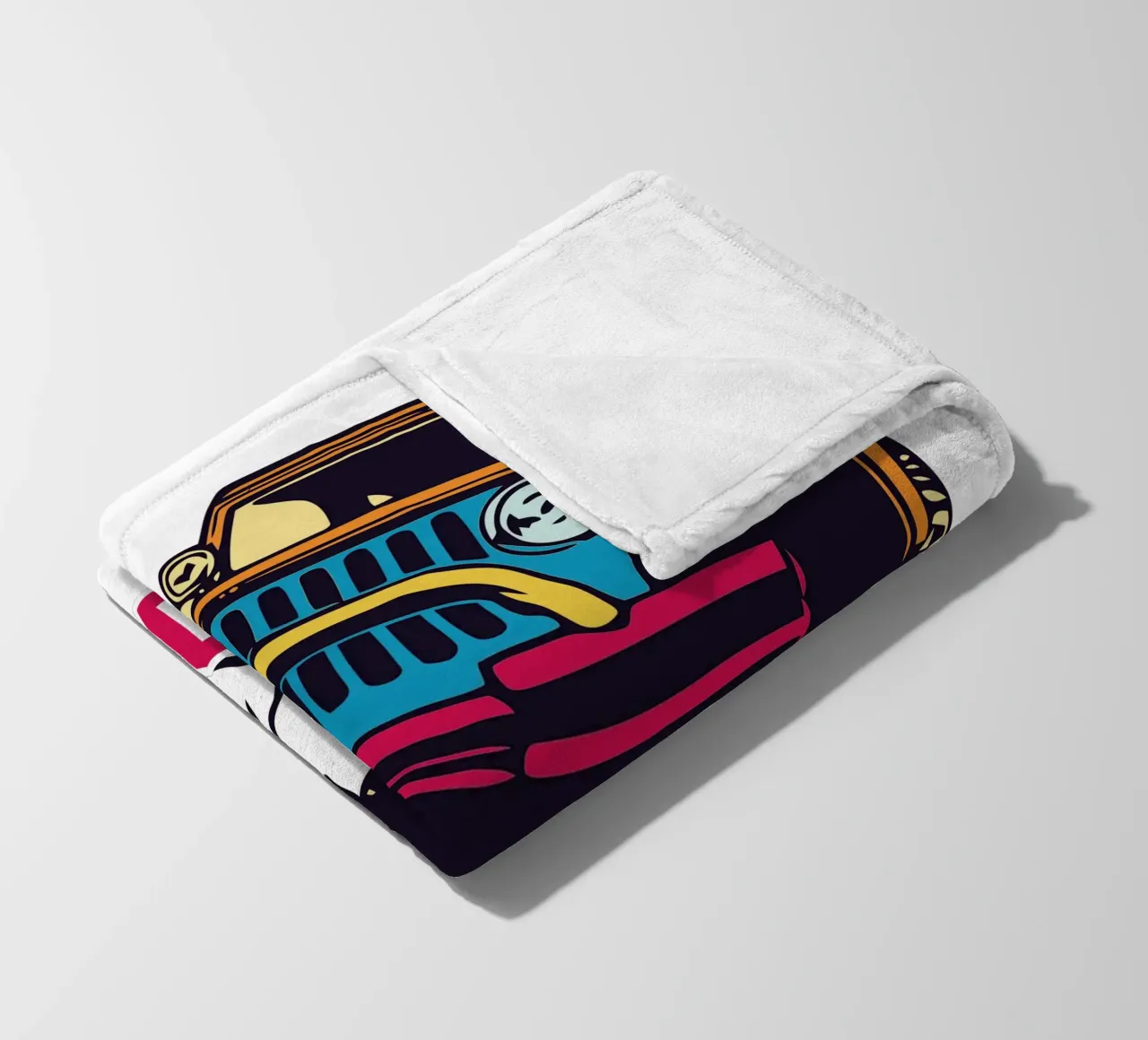 Offroad fleece blanket by Unique Urban Life