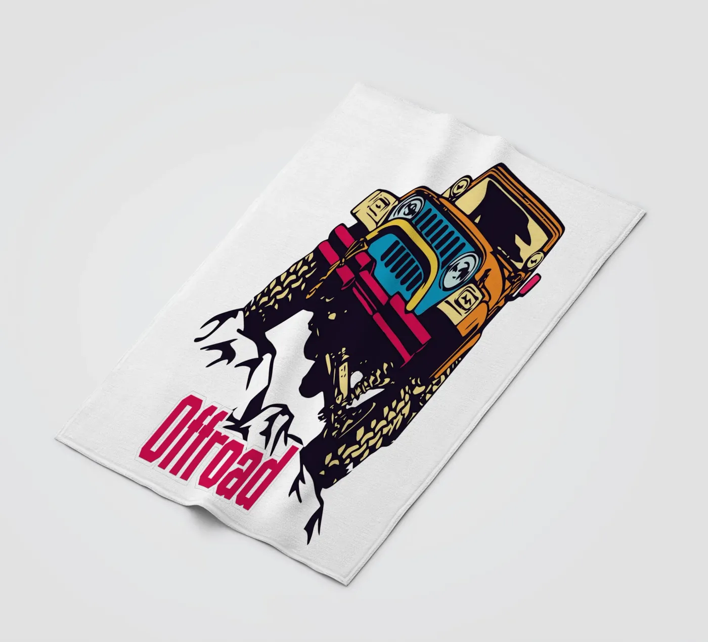 Offroad Fleecedecke von Unique Urban Life