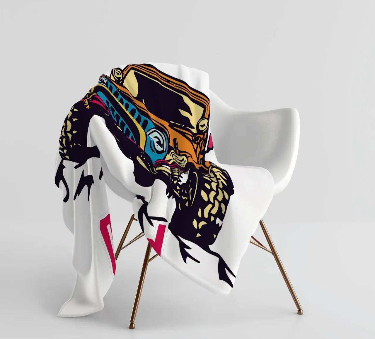 Offroad fleece blanket by Unique Urban Life