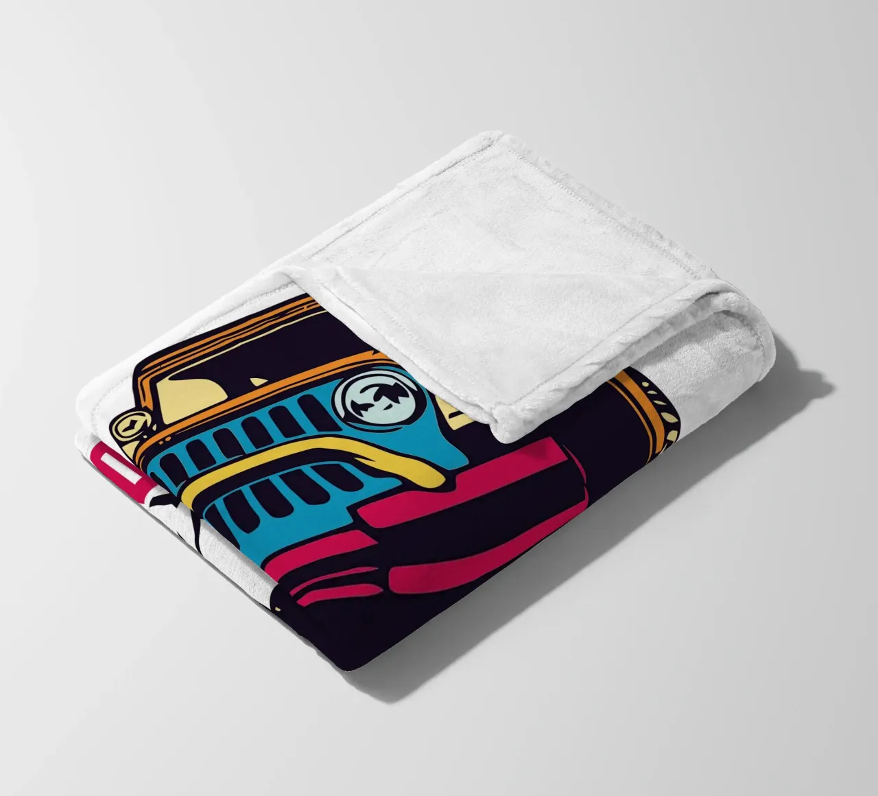 Offroad fleece blanket by Unique Urban Life