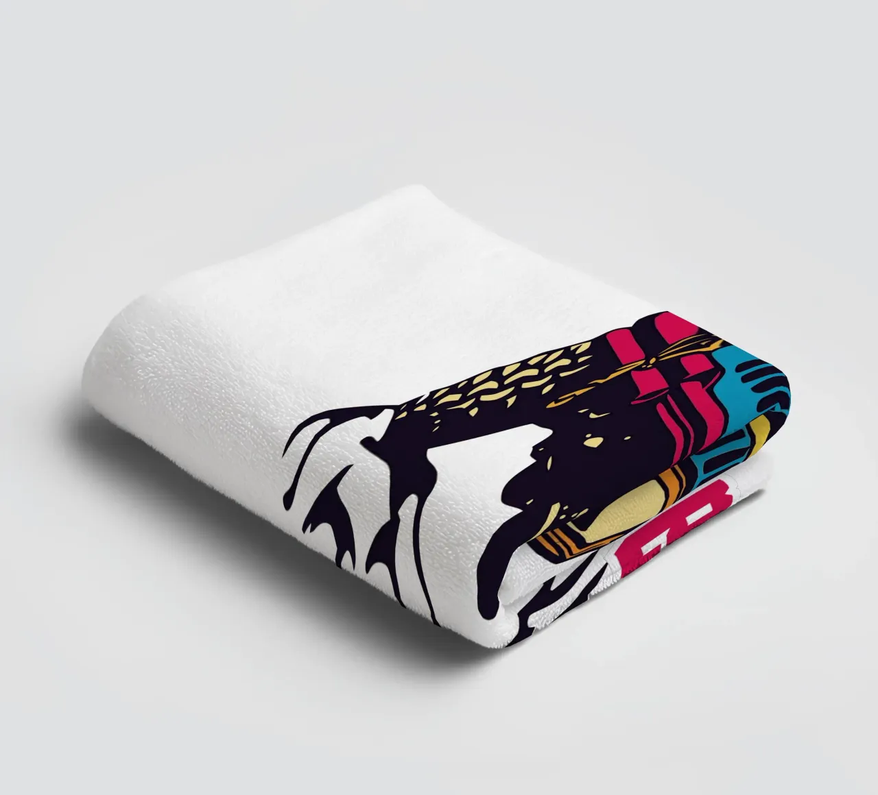 Offroad badhanddoek van Unique Urban Life