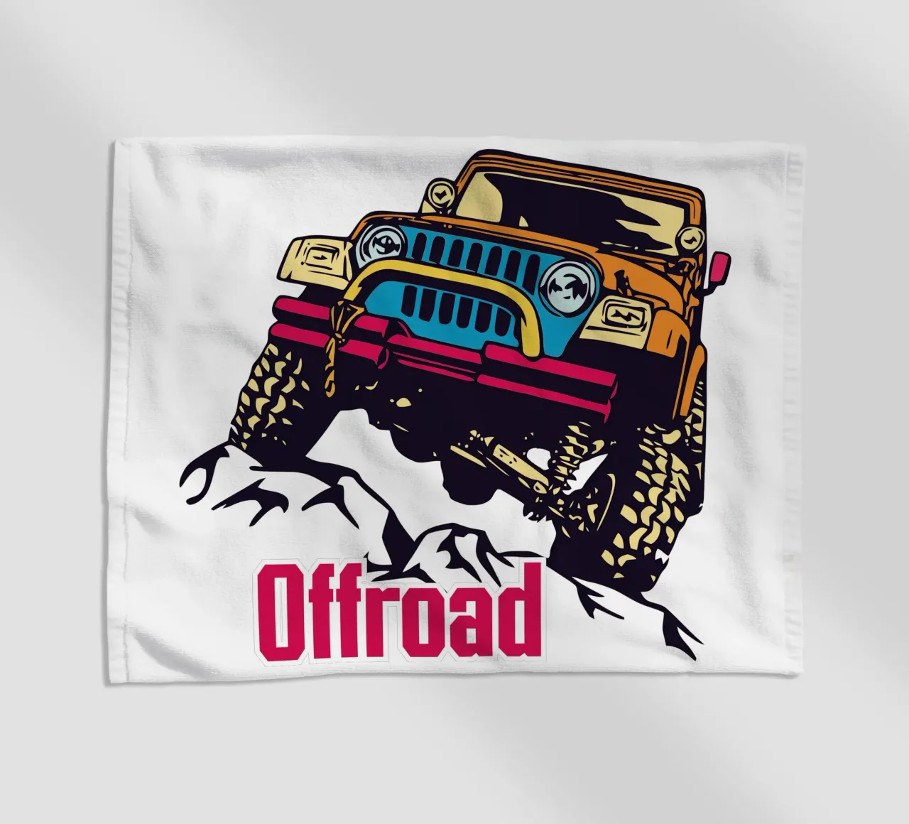 Offroad Strandtuch von Unique Urban Life