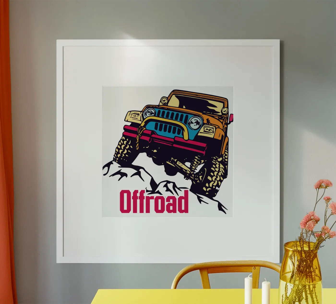 Offroad Poster von Unique Urban Life