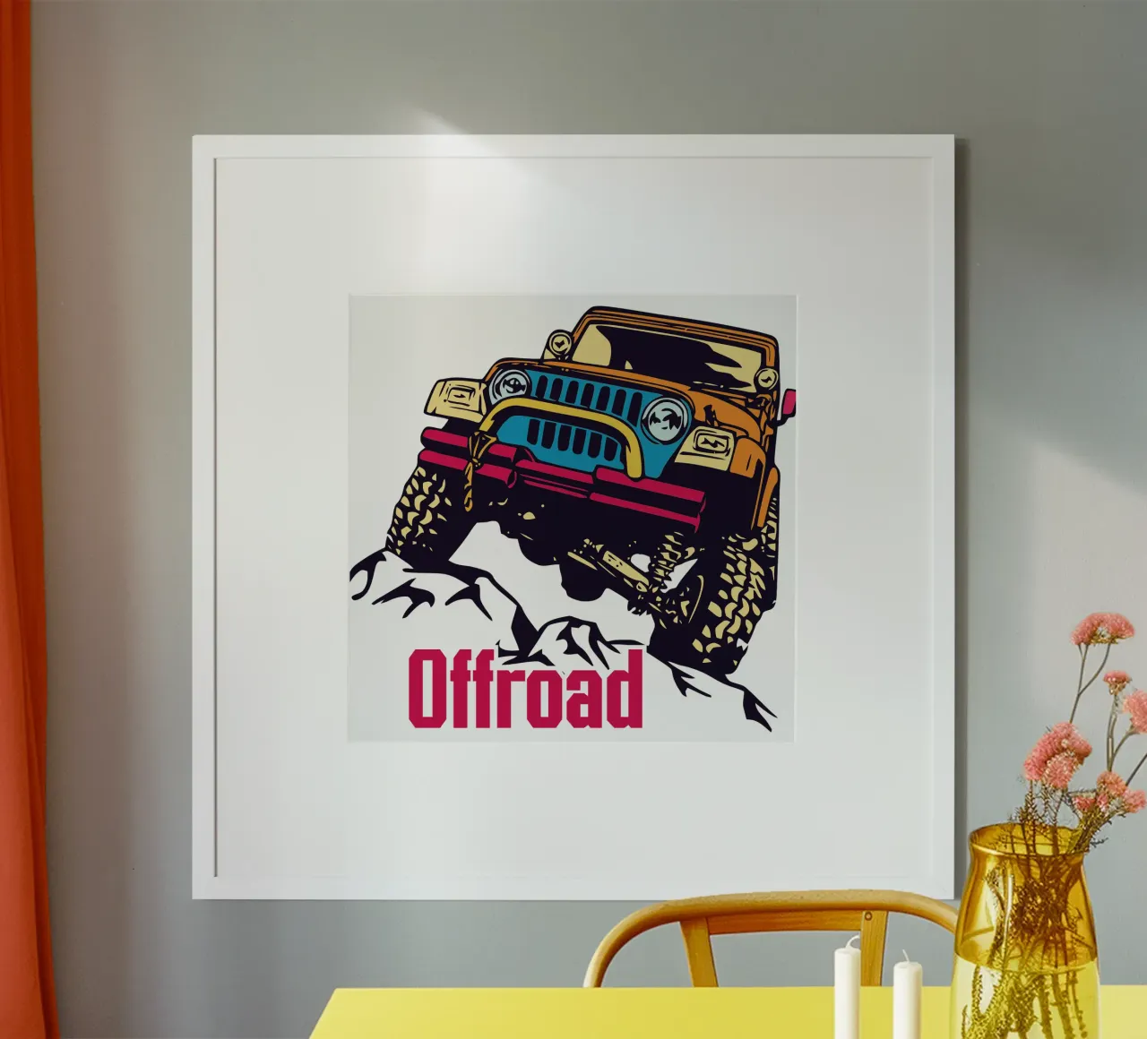 Offroad poster by Unique Urban Life